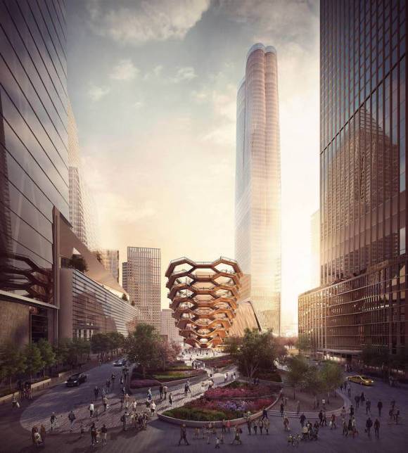 Torre Vessel, por Thomas Heatherwick. Nueva York