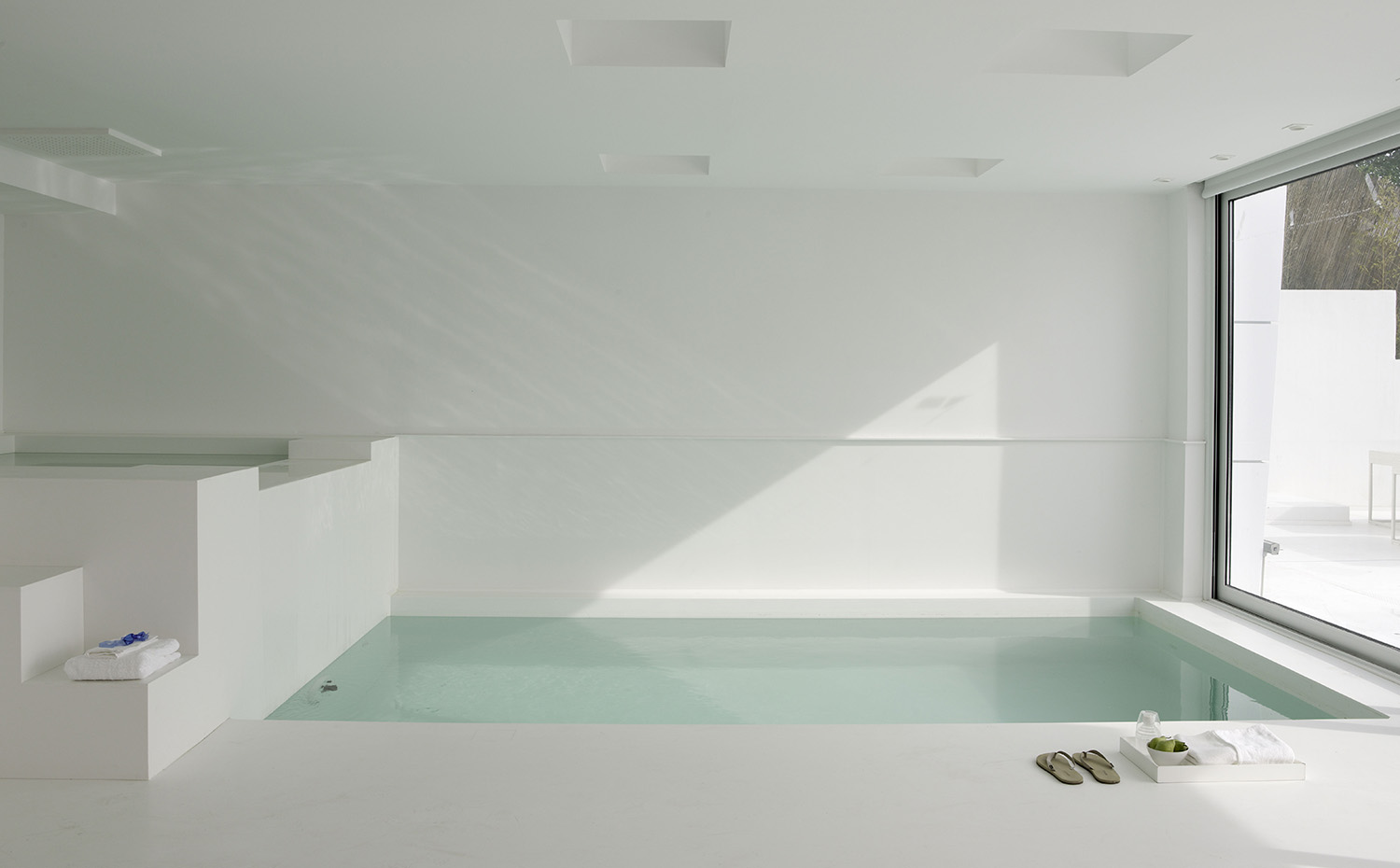 Chapuzones en blanco